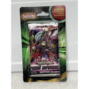 Yugioh Fusion Enforcers Booster Blister Pack NEW TCG Konami Yu-Gi-Oh SEALED